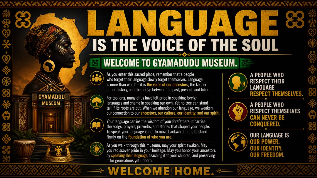 Language and heritage learning poster